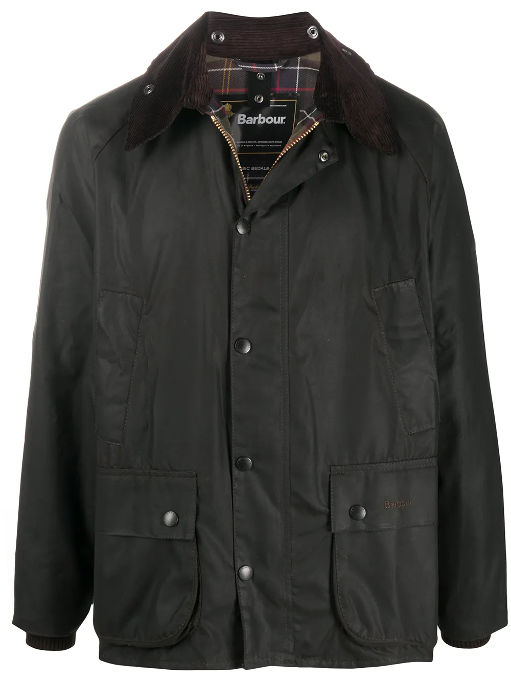 Bedale snap-fastening jacket