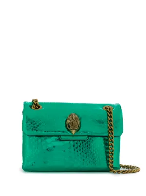 kurt geiger snake print bolsa