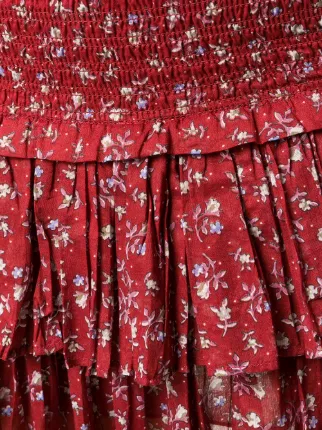 Naomi floral-print skirt展示图