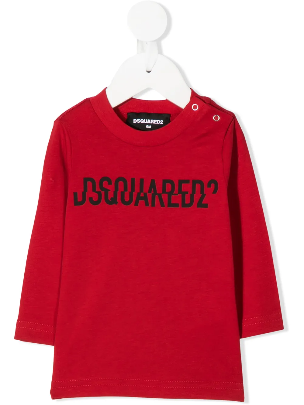 

Dsquared2 Kids sudadera con estampado del logo - Rojo