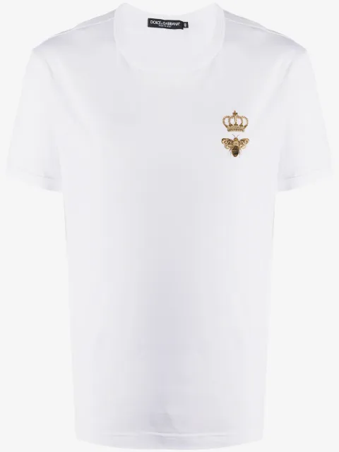 Dolce & Gabbana embroidered cotton T-shirt