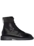 Marsèll leather combat boots - Black