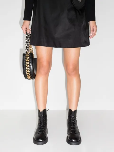 Marsèll leather combat boots MWG470172 - 2