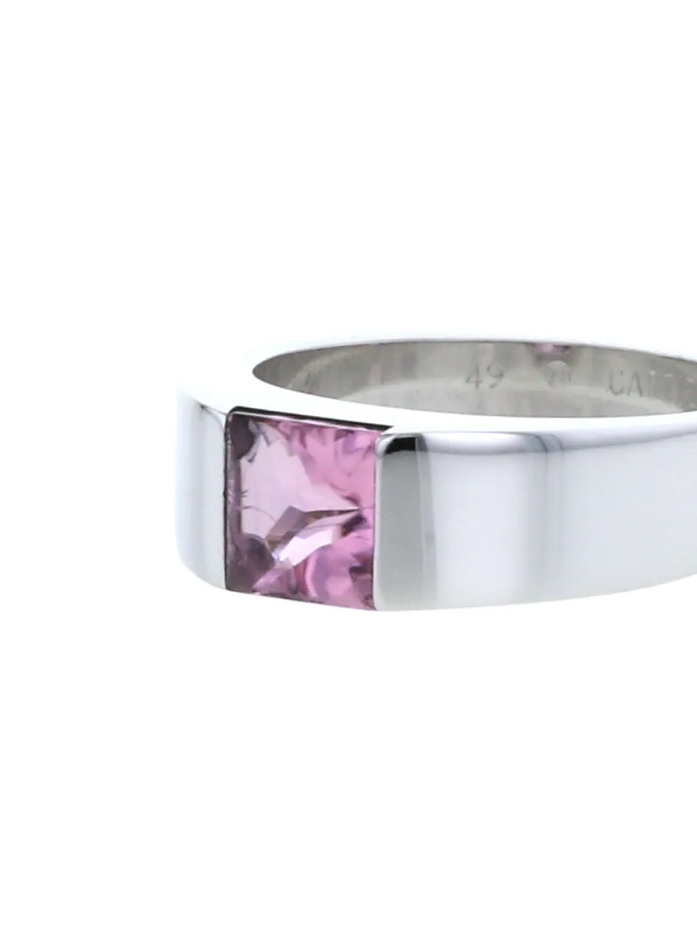 Image 2 of Cartier 2000s pre-owned 18kt white gold Tank ring