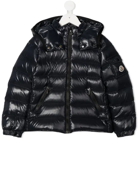 Moncler Enfant hooded puffer jacket