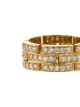 الصورة 2 من Cartier خاتم كلاسيكي بذهب عيار 18 مرصع بالألماس