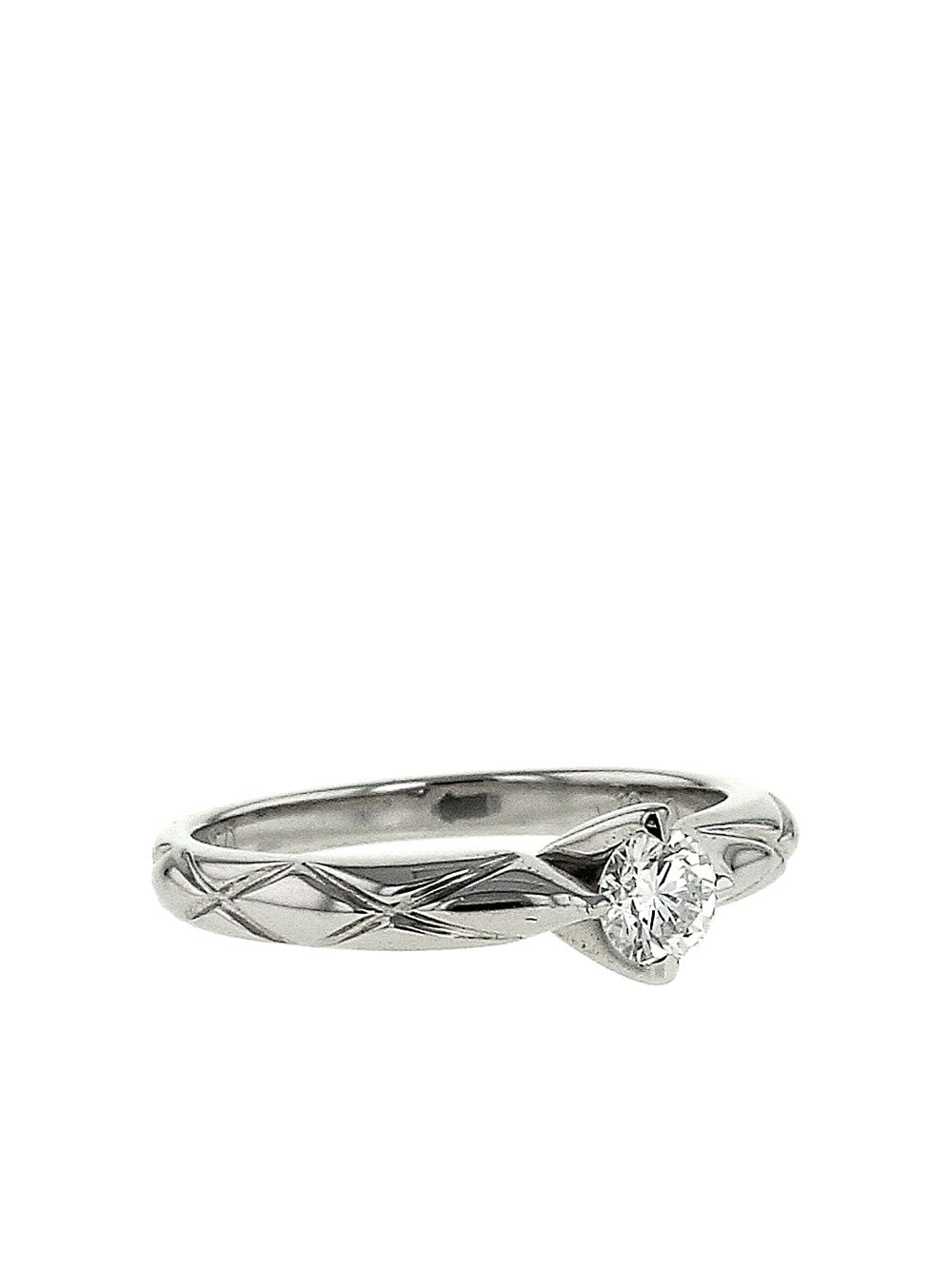 фото Chanel pre-owned кольцо с бриллиантом