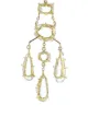 HStern 2010s pre-owned yellow gold chandelier earrings