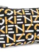 Kenzo logo-pattern clutch bag