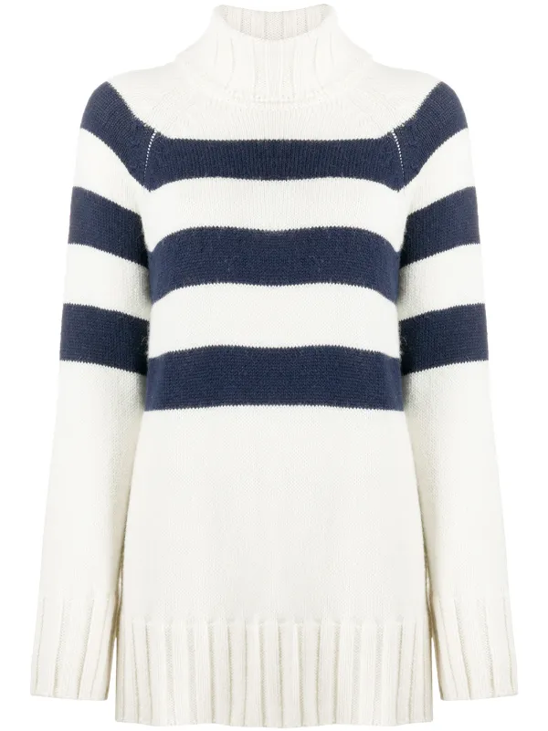 white longline jumper