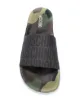 Moschino camouflage pool slides