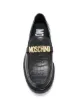 Moschino lettering logo loafers