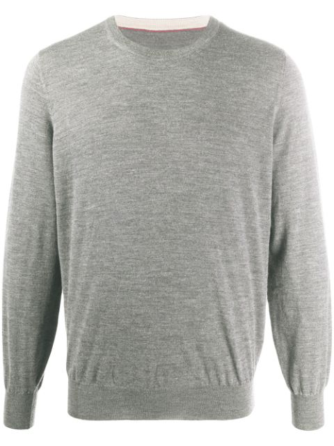 Brunello Cucinelli crew neck sweater Men