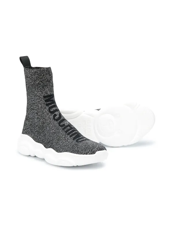 moschino sock trainers