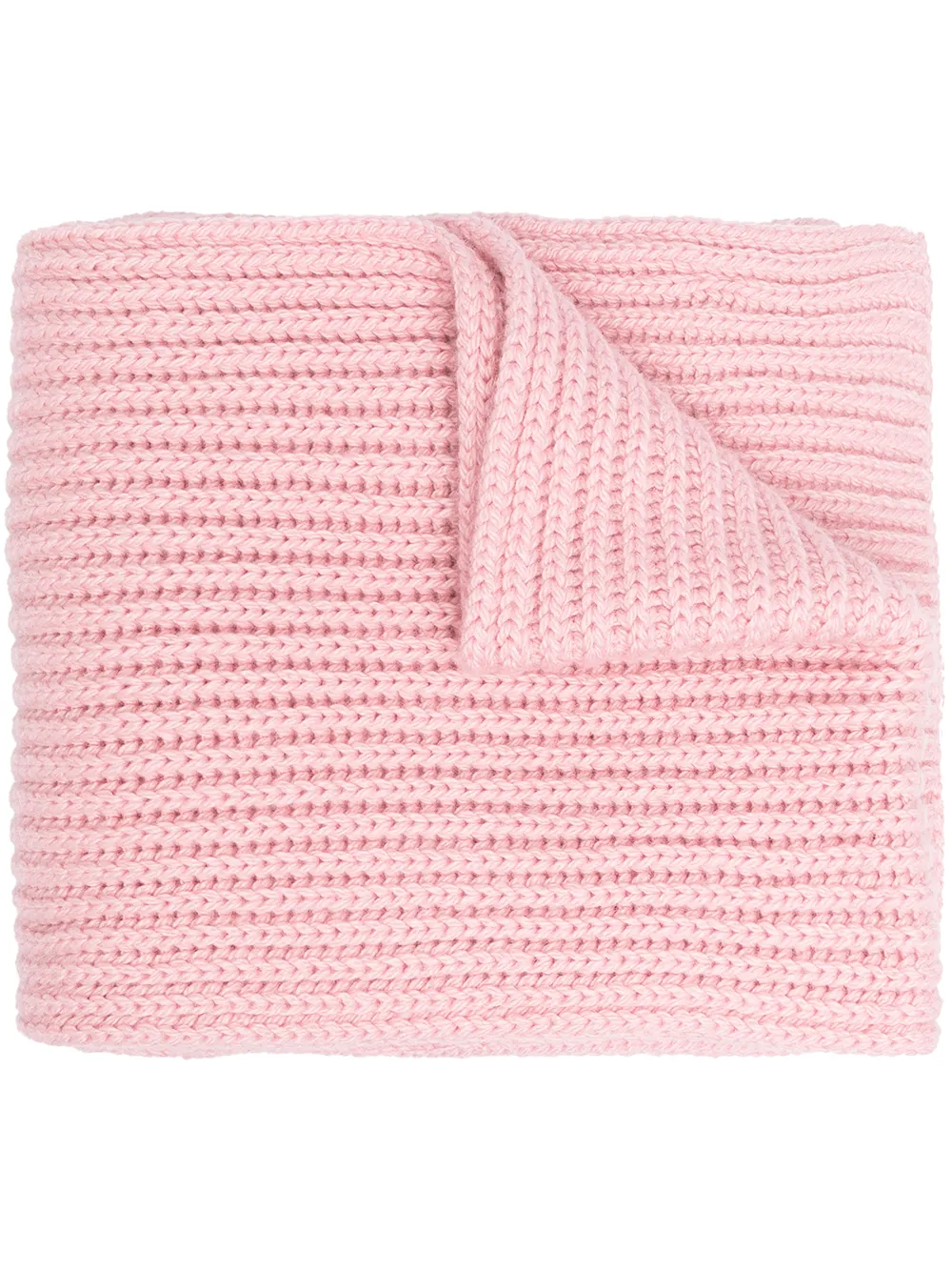 

Pringle of Scotland Scottish cashmere ribbed scarf - Pink