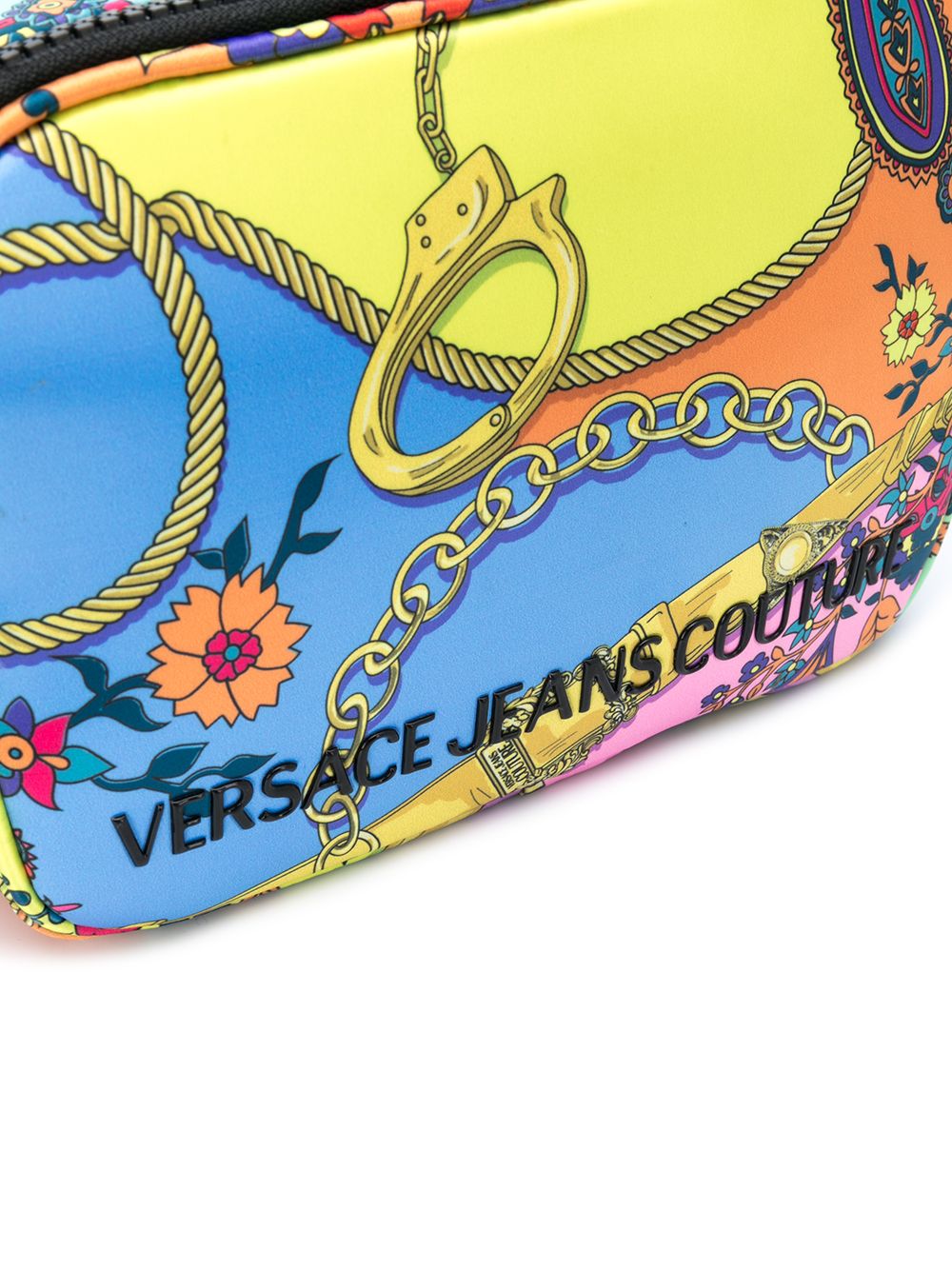 фото Versace jeans couture сумка через плечо с принтом paisley fantasy