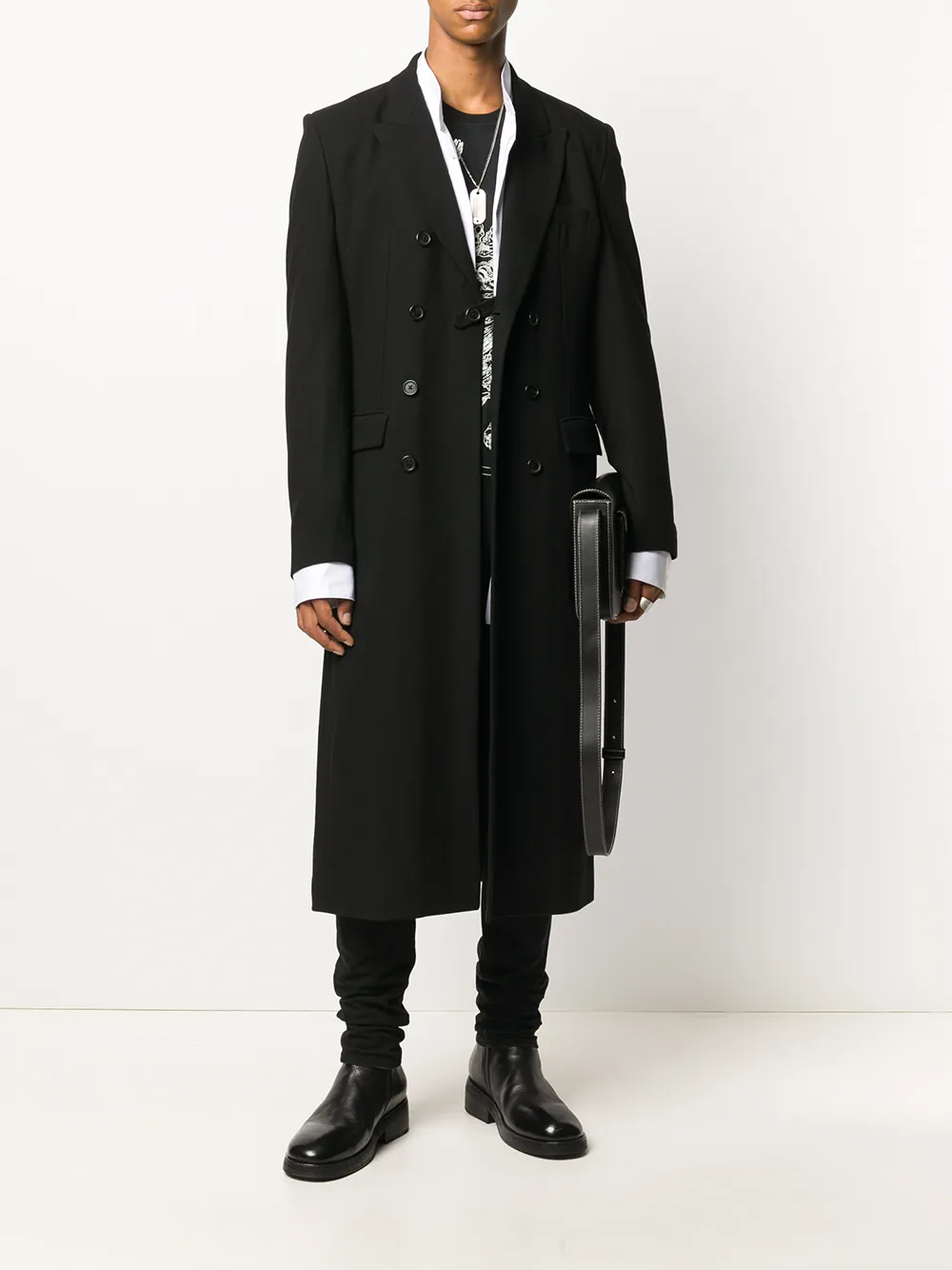 Ann Demeulemeester テーラード ダブルコート 通販 - FARFETCH