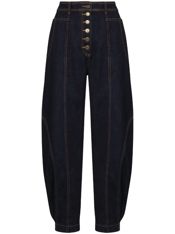 high-waisted Cropped Jeans - Farfetch