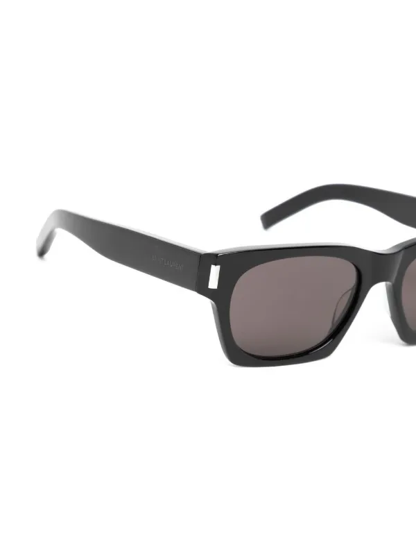 Saint Laurent Eyewear スクエアフレーム サングラス | ブラック 