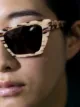 Saint Laurent Eyewear New Wave cat-eye frame sunglasses