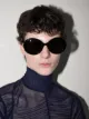 Image 2 of Saint Laurent Eyewear 419 round-frame sunglasses