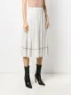 Ports 1961 تنورة منقوشة بكسرات