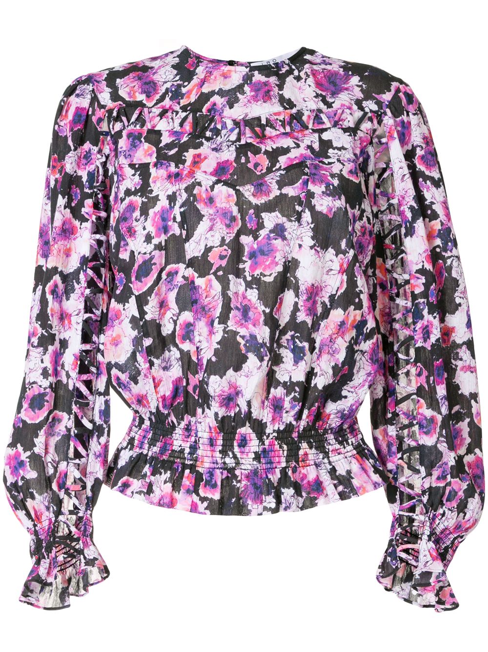 фото Iro блузка с цветочным принтом