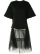 Image 1 of Simone Rocha tulle-skirt T-shirt dress