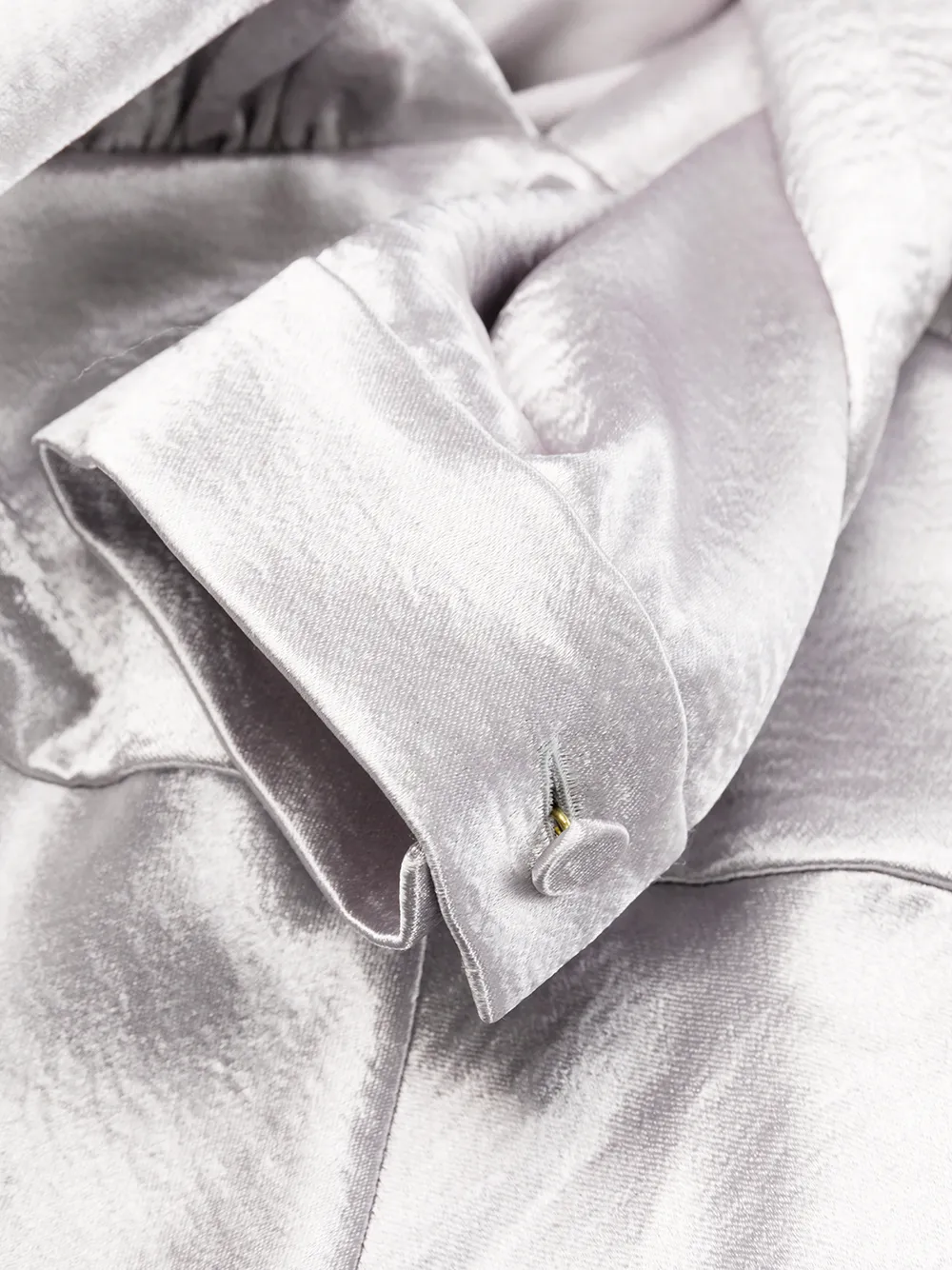 Flared Satin Jumpsuit