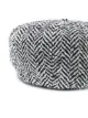 Ermanno Scervino herringbone baker boy hat