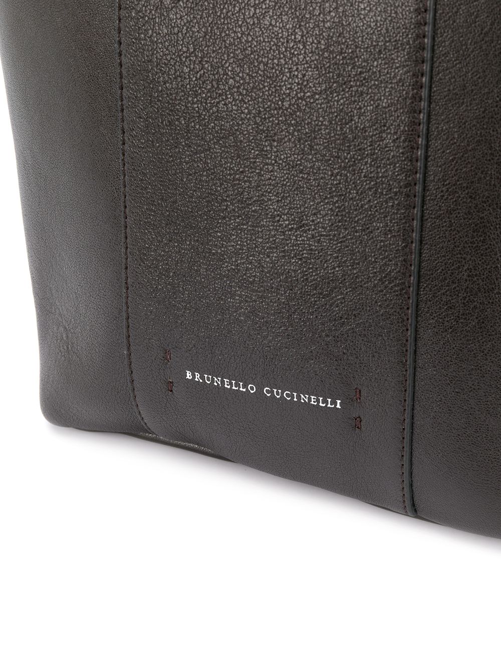 фото Brunello cucinelli сумка-тоут с логотипом