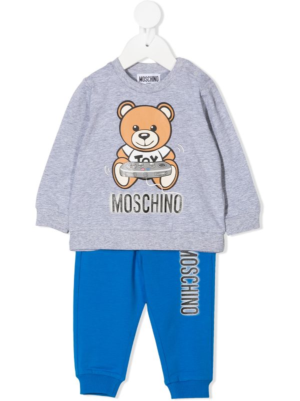 moschino baby blue tracksuit