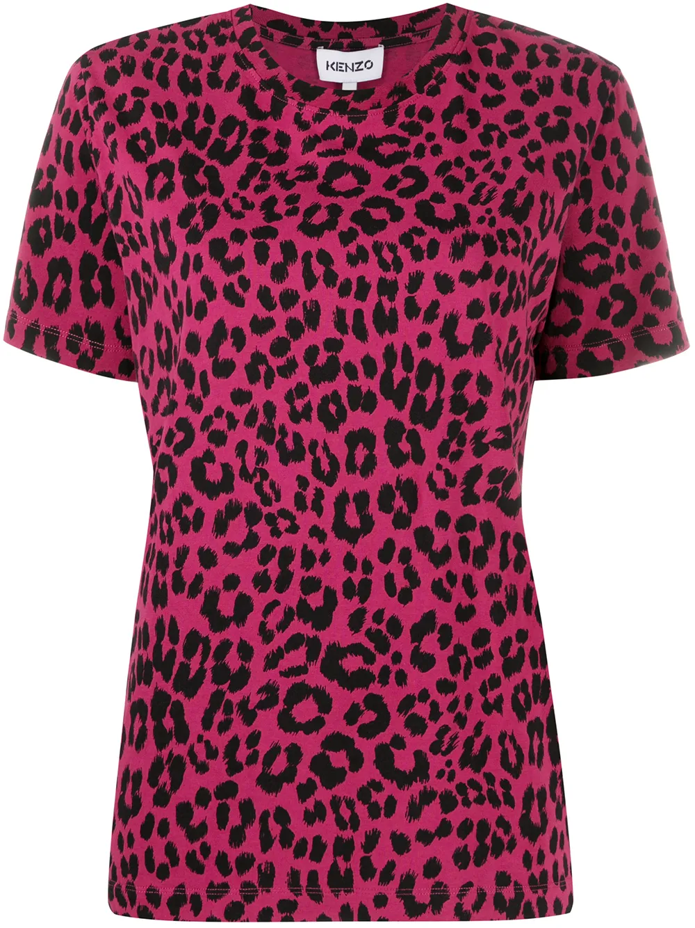 leopard print T-shirt