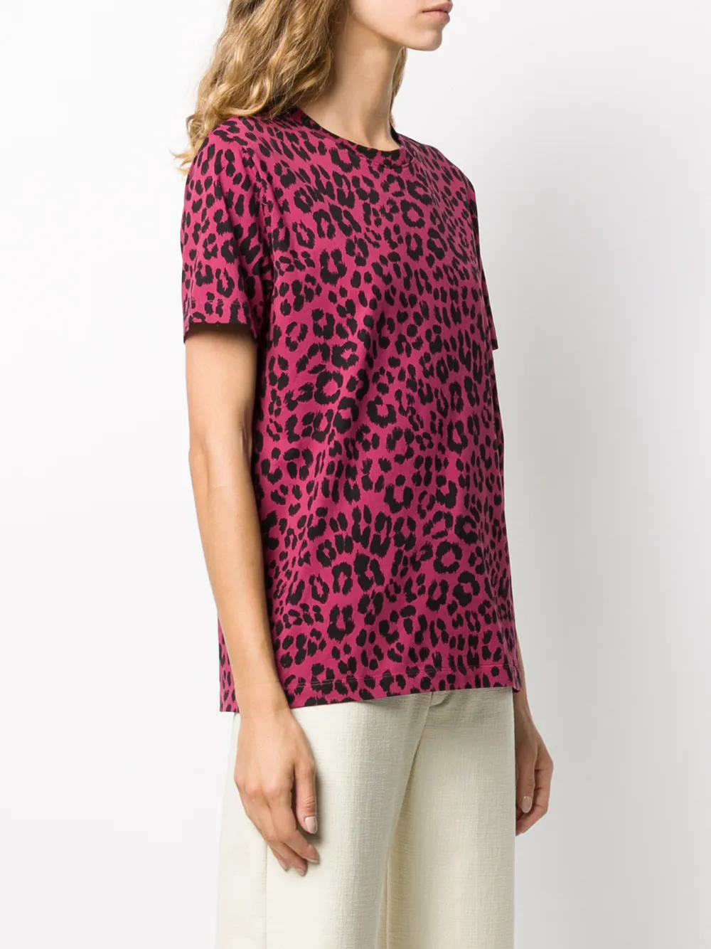 Kenzo T-shirt met luipaardprint Roze