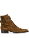 Saint Laurent Wyatt boots - Brown