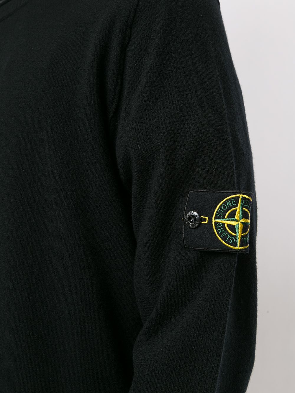 фото Stone island джемпер с нашивкой-логотипом