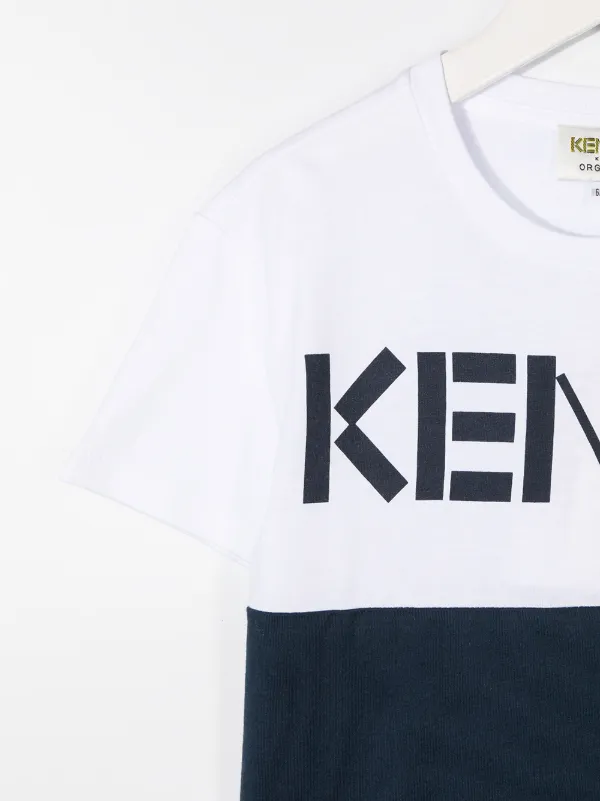 kenzo color block shirt