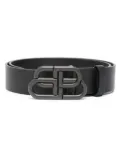 Balenciaga BB logo-buckle belt - Black