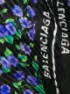 Balenciaga floral print silk scarf