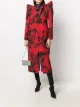 الصورة 2 من Balenciaga معطف بطبعة زهور