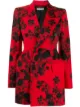Imagen 1 de Balenciaga blazer con motivo floral en jacquard