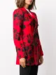 Balenciaga blazer con motivo floral en jacquard