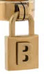 Balenciaga B lock ring