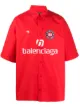 Image 1 of Balenciaga Soccer print short-sleeve shirt