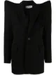 Image 1 of Balenciaga exaggerated-shoulder single-breasted jacket