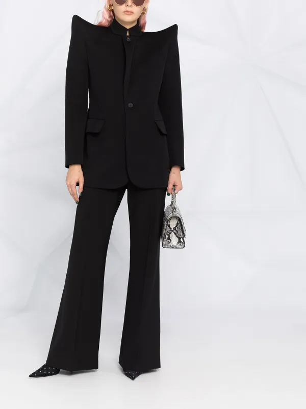 Exaggerated shoulder blazer Clearance