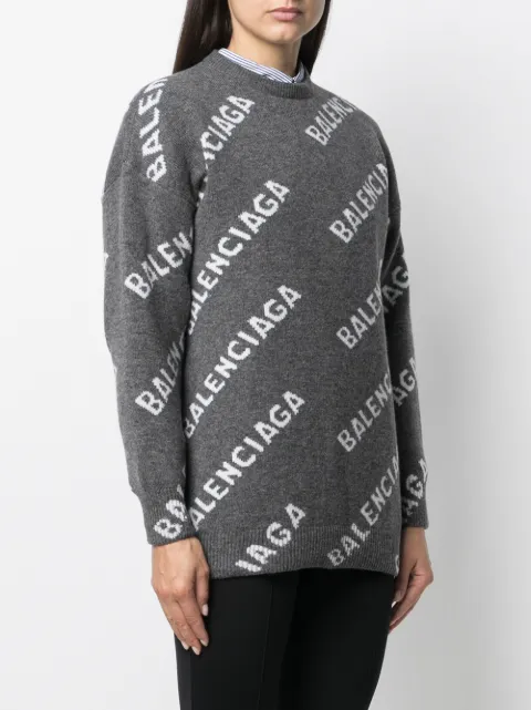 Balenciaga Maglione Con Ricamo - Farfetch