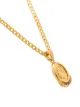 Hermina Athens Hygieia Anchor pendant necklace
