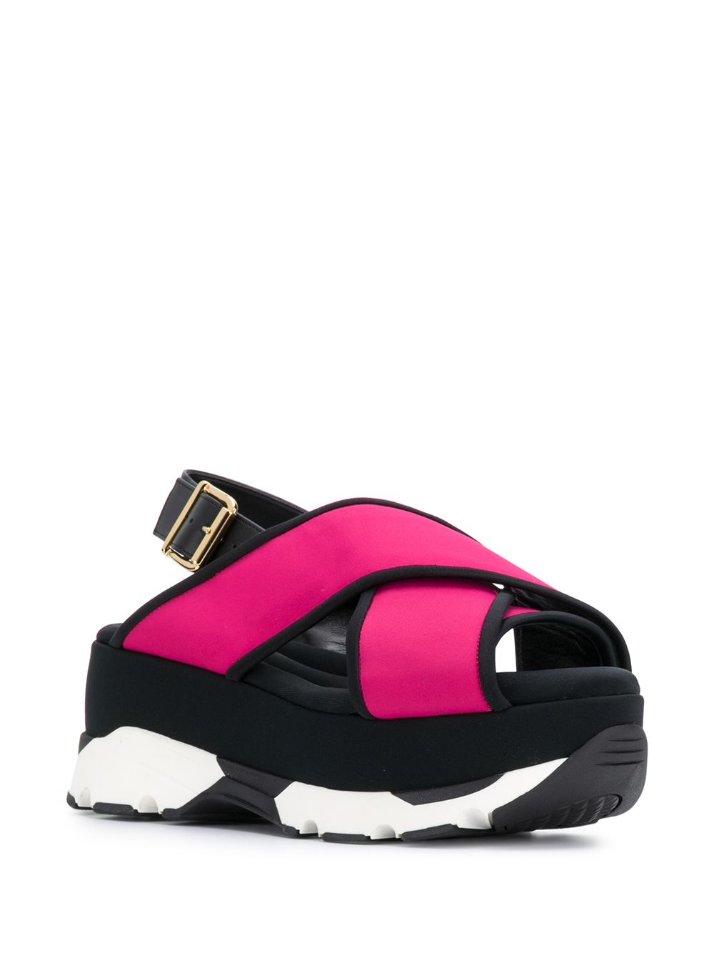 Marni Sandalen met plateauzool - Roze