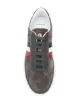 Moncler side stripe low-top trainers